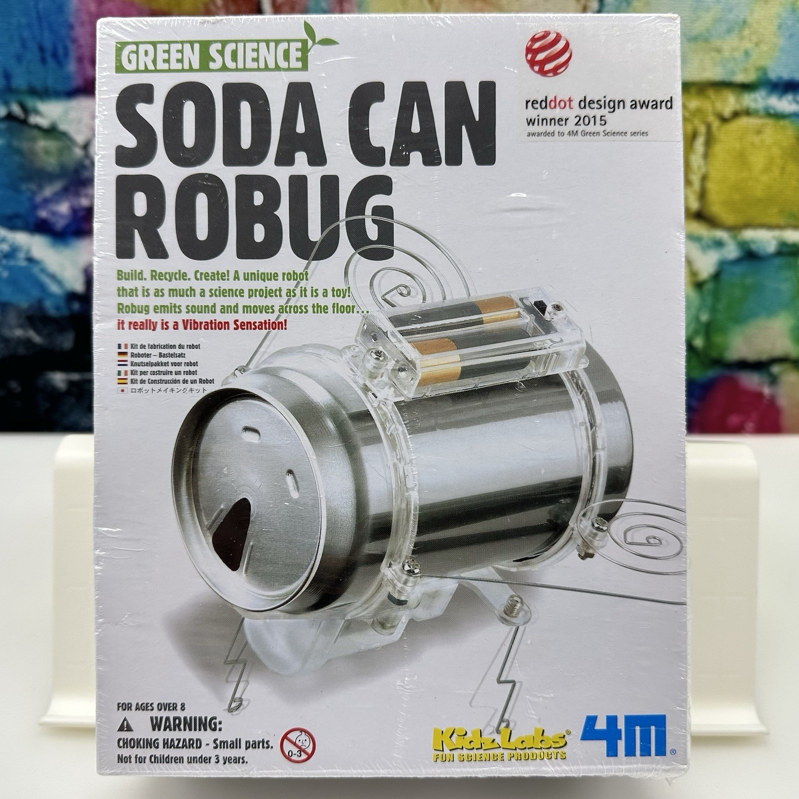 Kidz Robotix Green Science 4M STEAM Building Kits Learn Homeschool Science 3 NEW