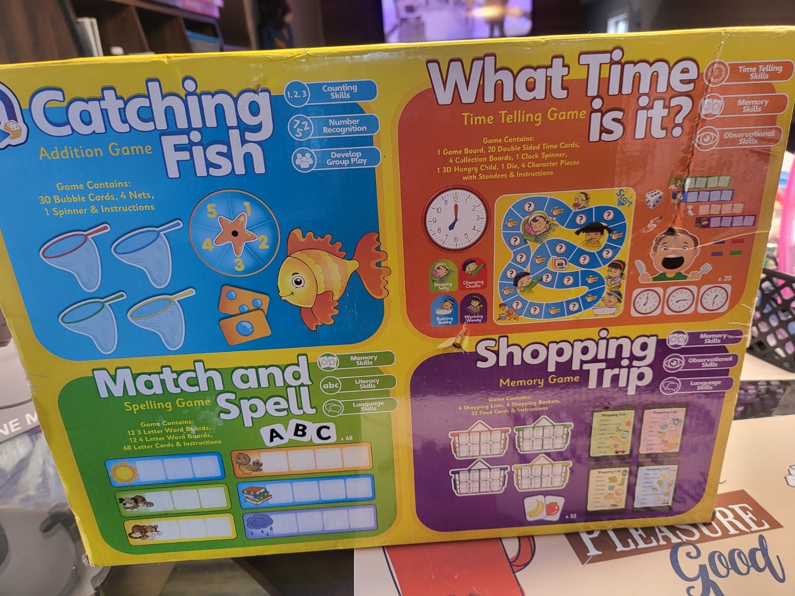4 In 1 Learning Games