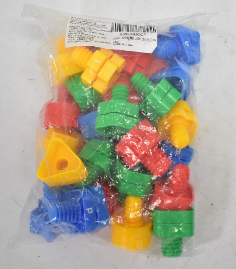 Small Fish Letters Learning Matching Game Fine Motor Skills 26 Alphabet Toys