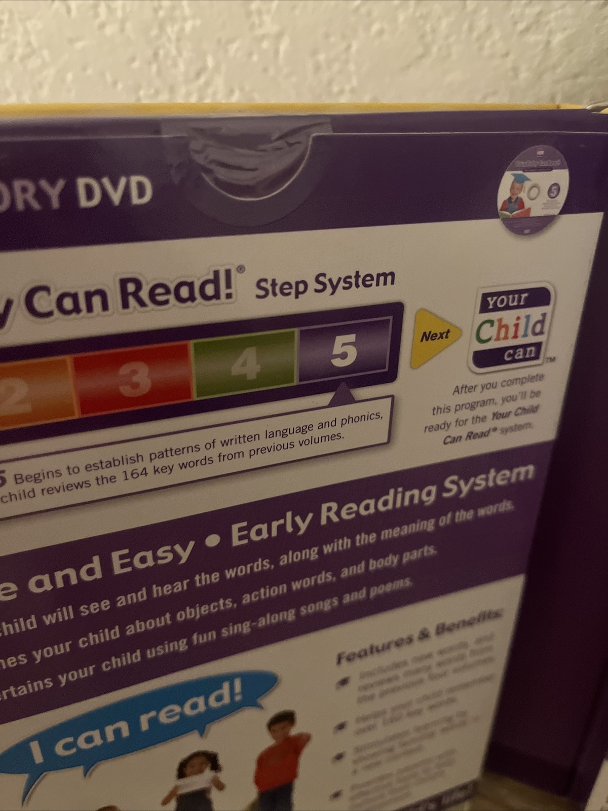 As Seen On TV Read! Robert Titzer Volume 5 DVD and Word Card Set. Early reading