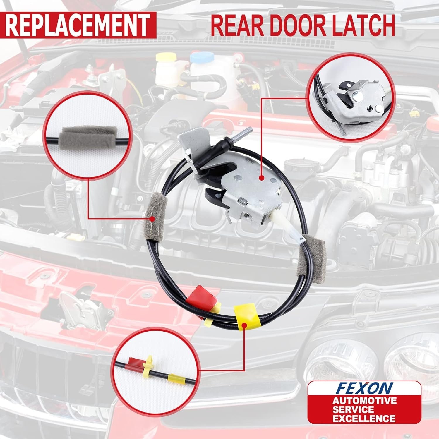 Ford F150 Rear Door Latch Set Left Right