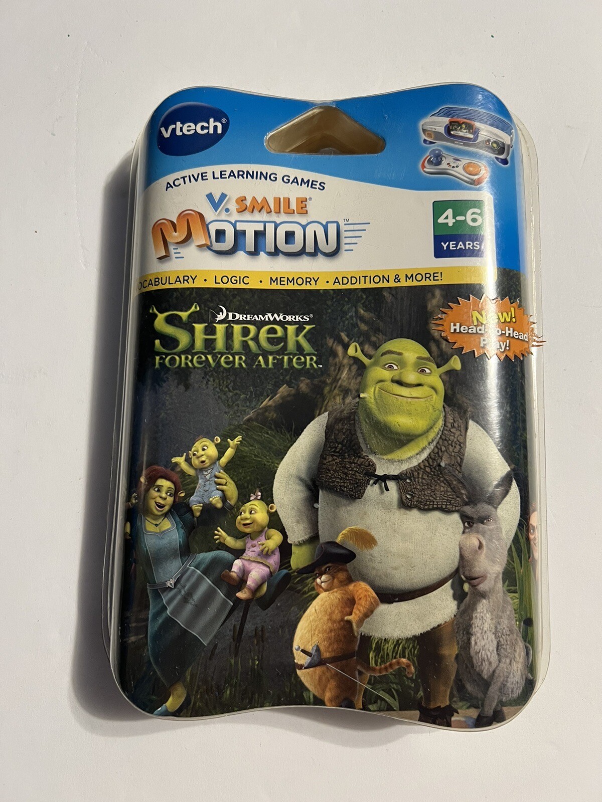Vtech V Smile Motion Shrek Forever After Educational Game