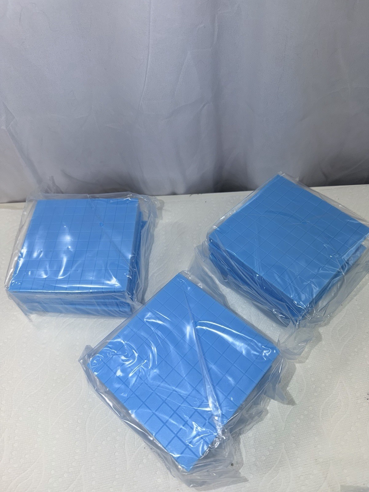 Math Base 10 Counting Blocks Homeschooling Plastic Ones Tens Hundreds