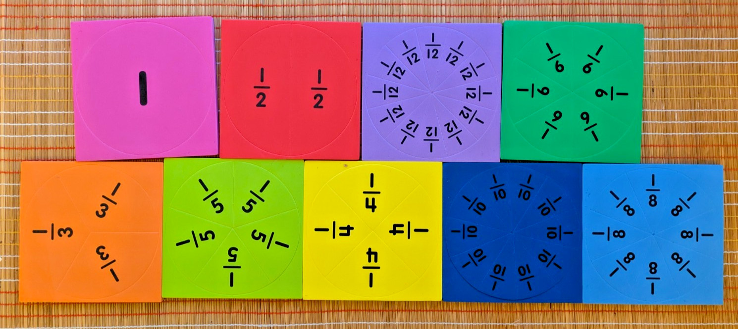 Lakeshore Learning Giant Magnetic Fraction Circles and Bars – Complete, LN
