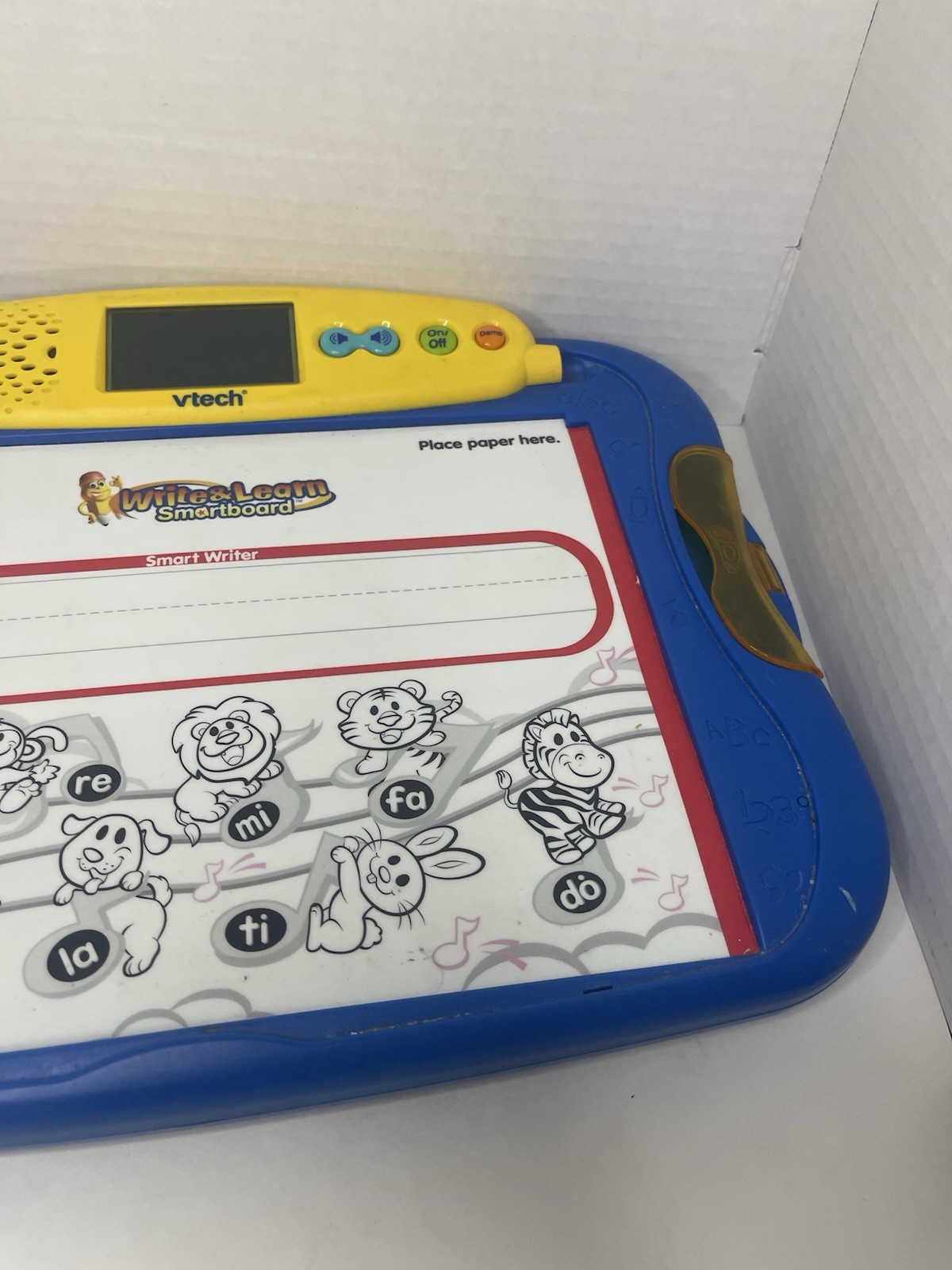 Rare 2004 VTech Write & Learn Smartboard Interactive Learning ABC 123 Toy VTG