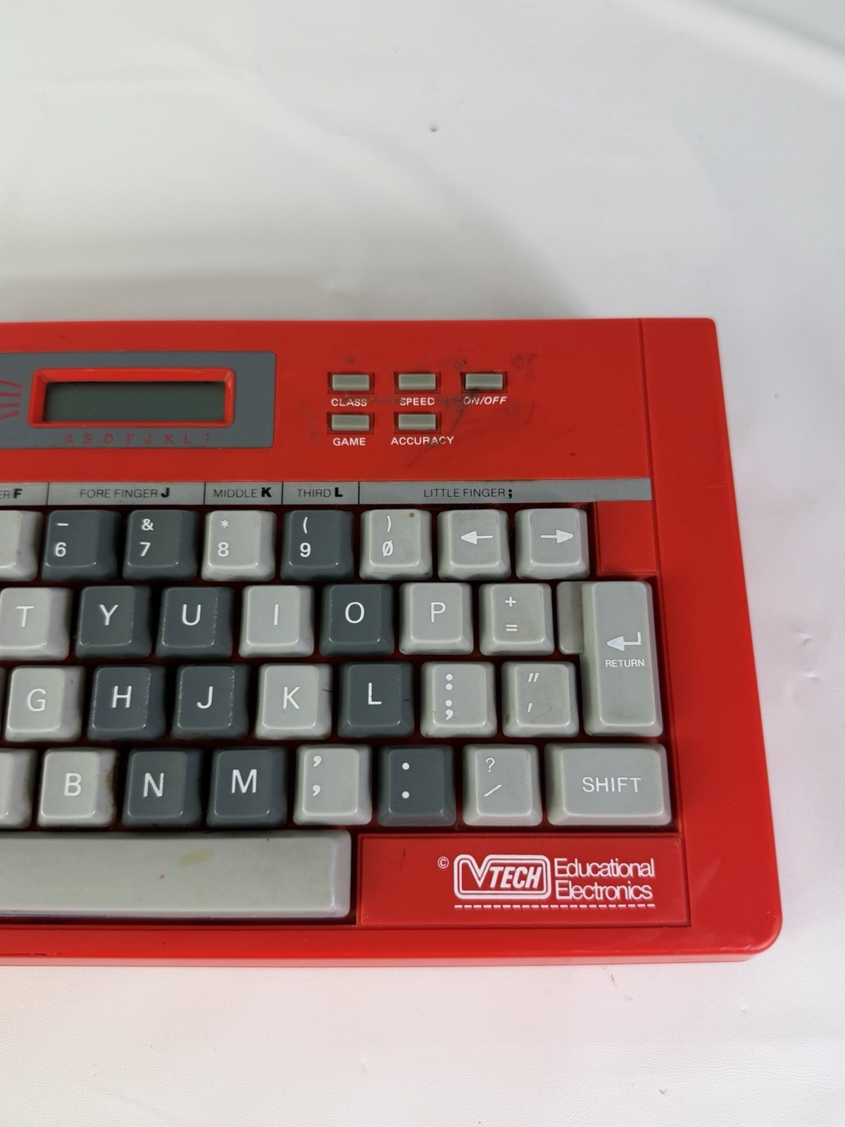 Vintage VTech Type-right Typing Game Interactive Teaching Machine 1985 WORKS