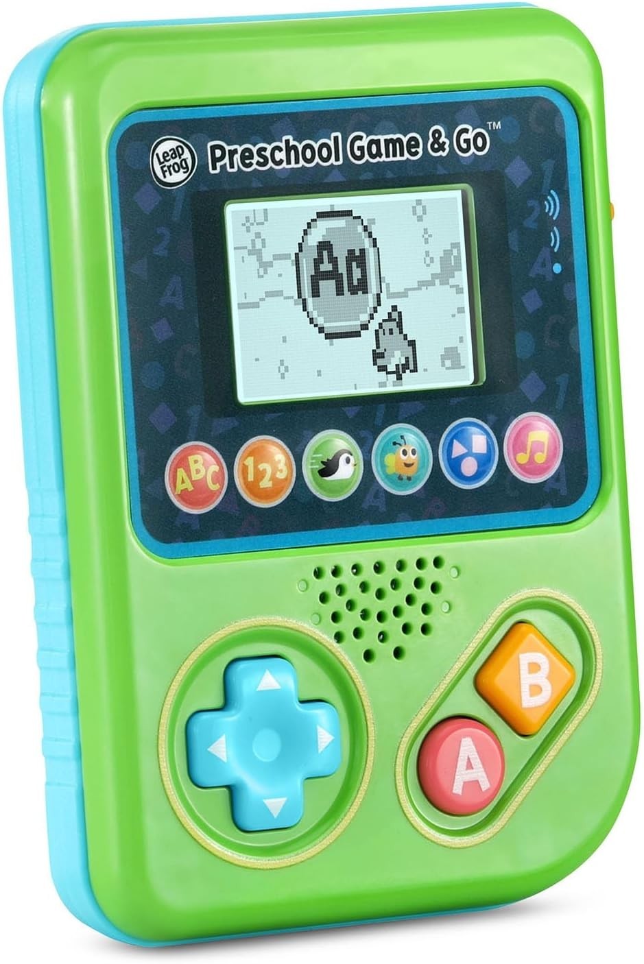 Preschool Game and Go Handheld Video Game Toy, Green