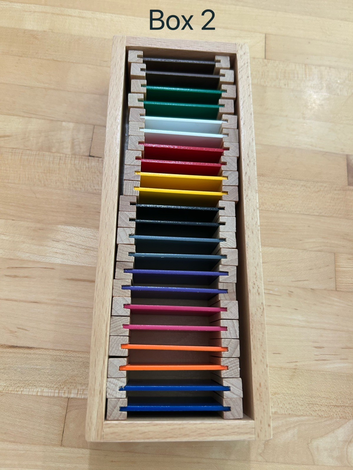 Montessori Color Tablets (Box 1, 2 &3)