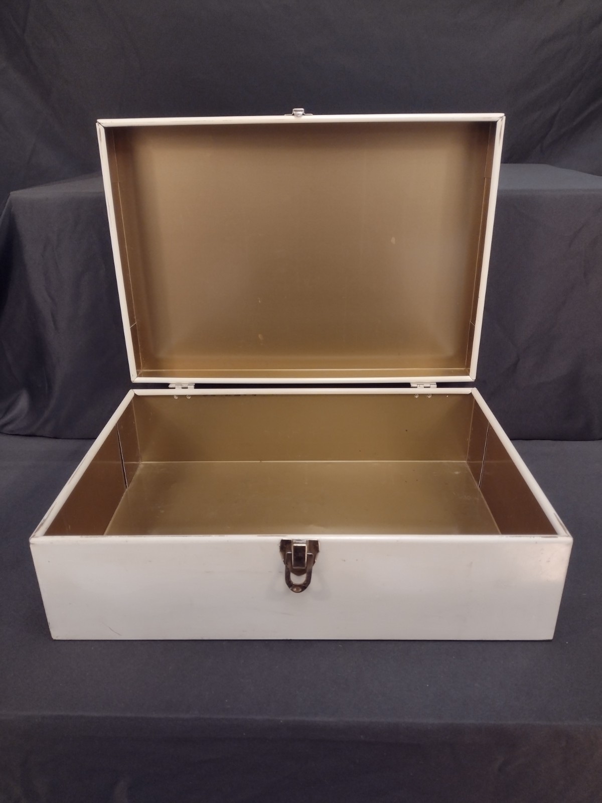 SkilCraft Biology Lab Set Metal Hinged Case Only. Excellent Lithography 1960’s