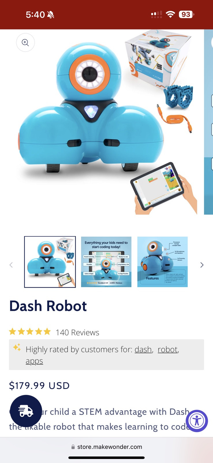 Wonder Workshop Dash And Dot Bundle Rare