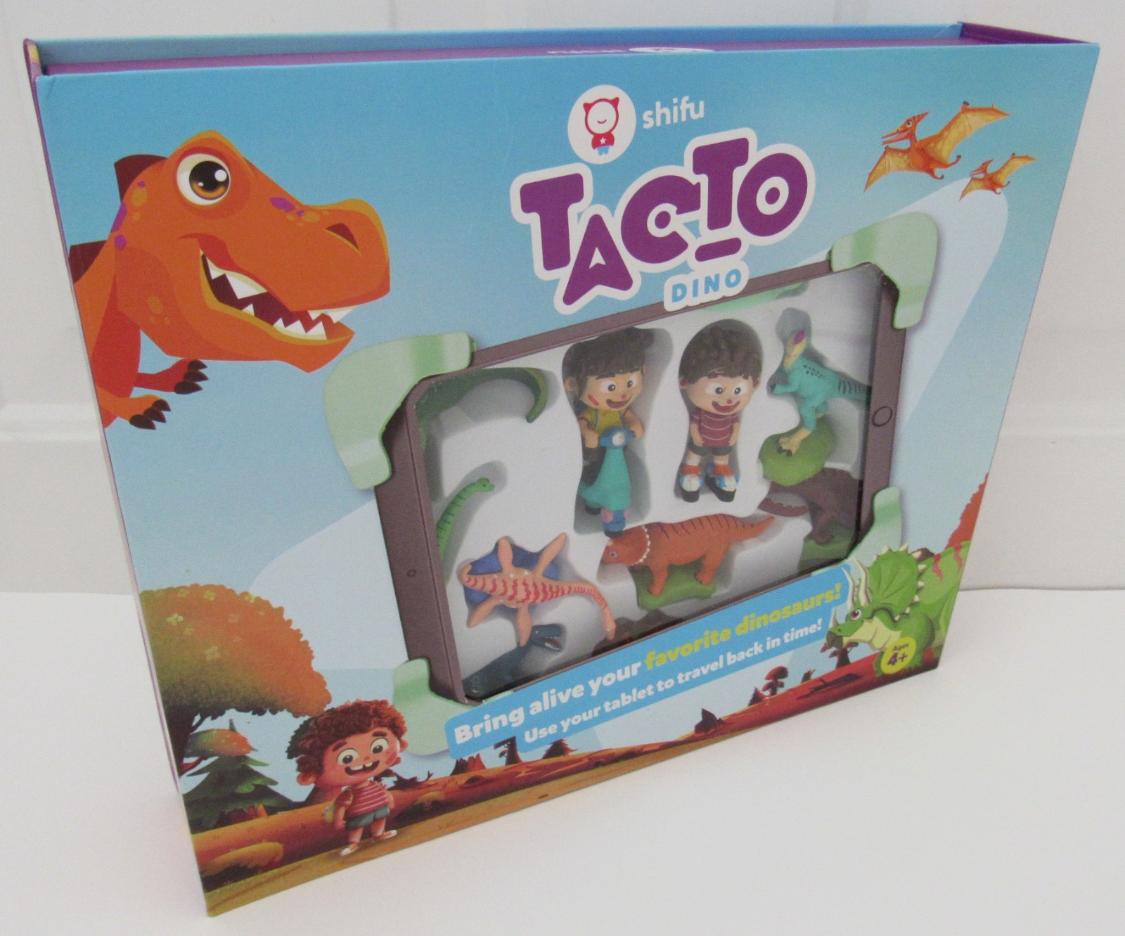 2021 PLAYSHIFU TACTO DINOSAUR STEM TOY GAME FIGURINES SMART KIT for TABLETS 7″+