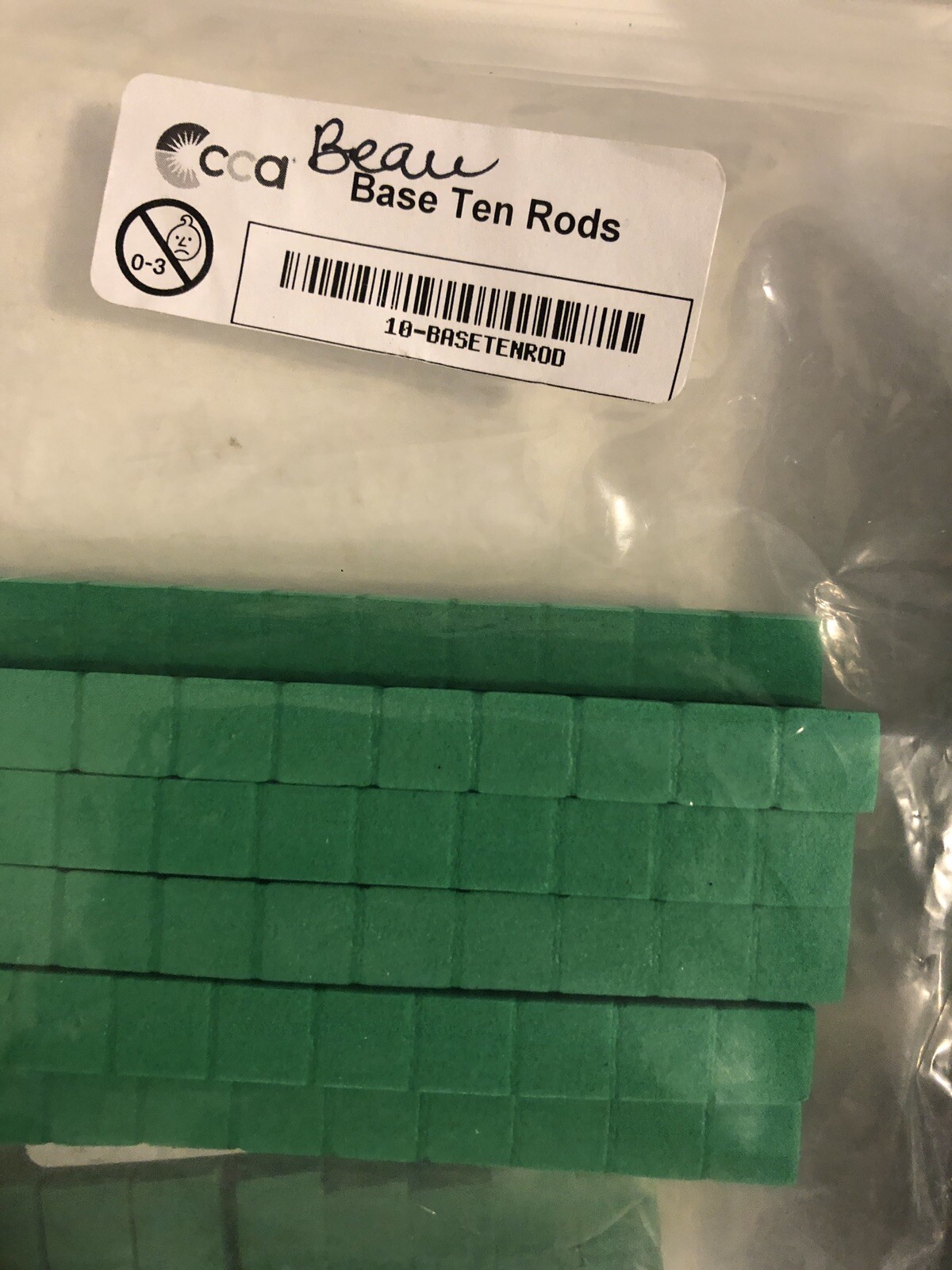 Hand 2 Mind Lot Mix Base Ten Cubes Units Rods Chemical Splash Mini SEE