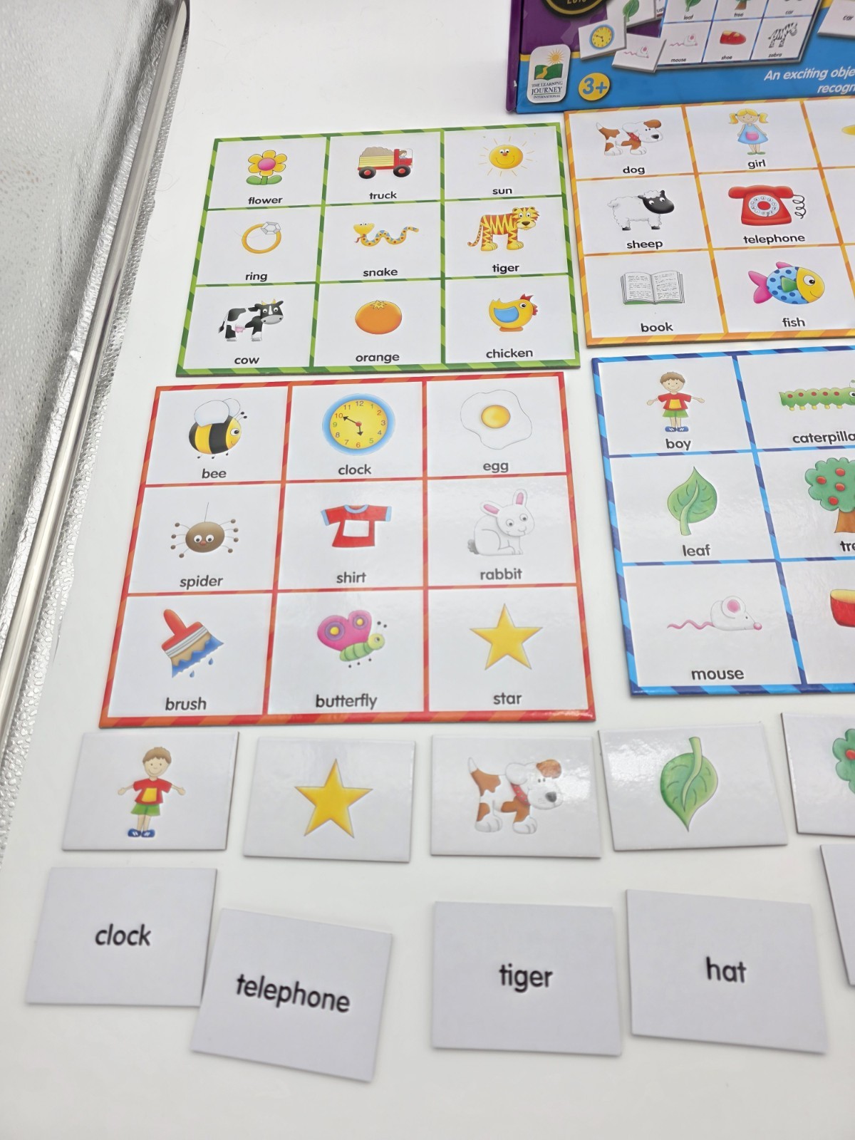 Learning Journey Match It! Picture Word Bingo ~ 20-3 Pc Puzzles Self Correcting