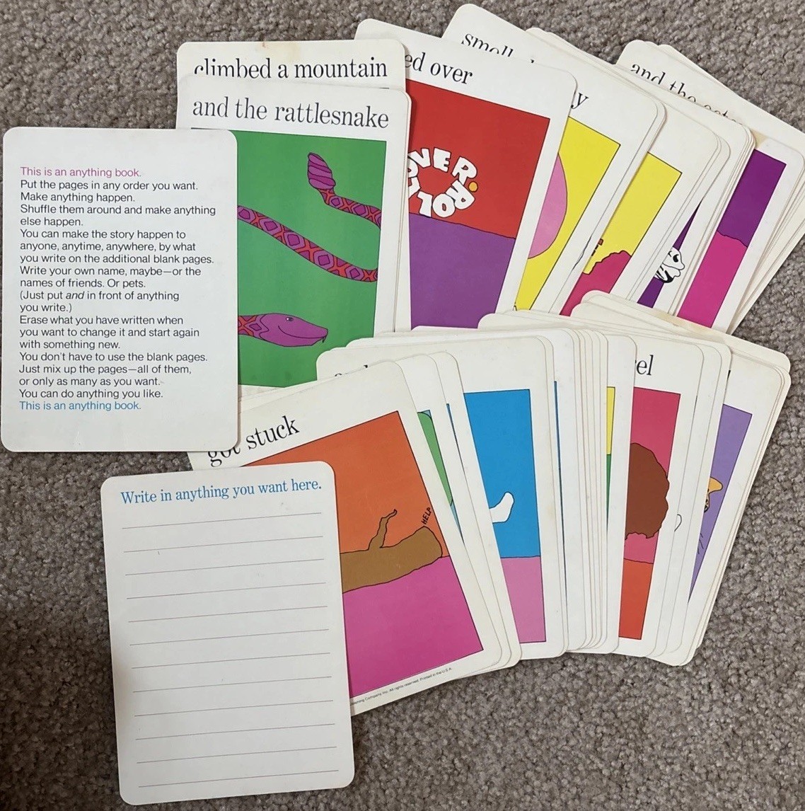 An Animal Shufflebook Cards By Richard Hefter Martin Stephen Moskof 1971
