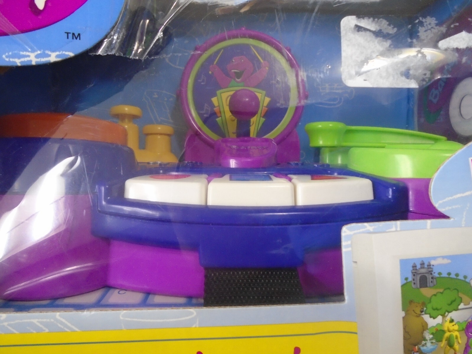 Barney Magical Music CD-ROM Playset [ Lyons & Hasbro 2000 ] [ Brand New ]