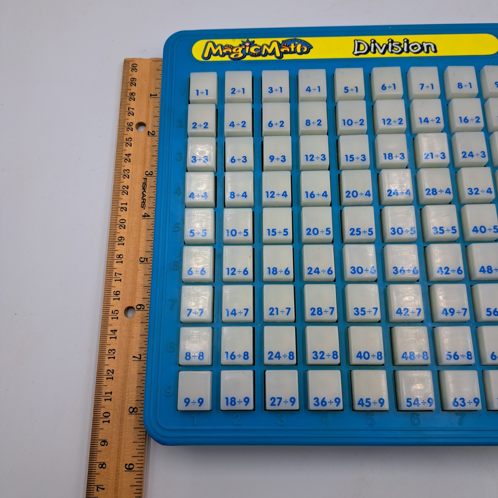 Magic Math Division Manual Machine Math Practice Homeschool Early Learning