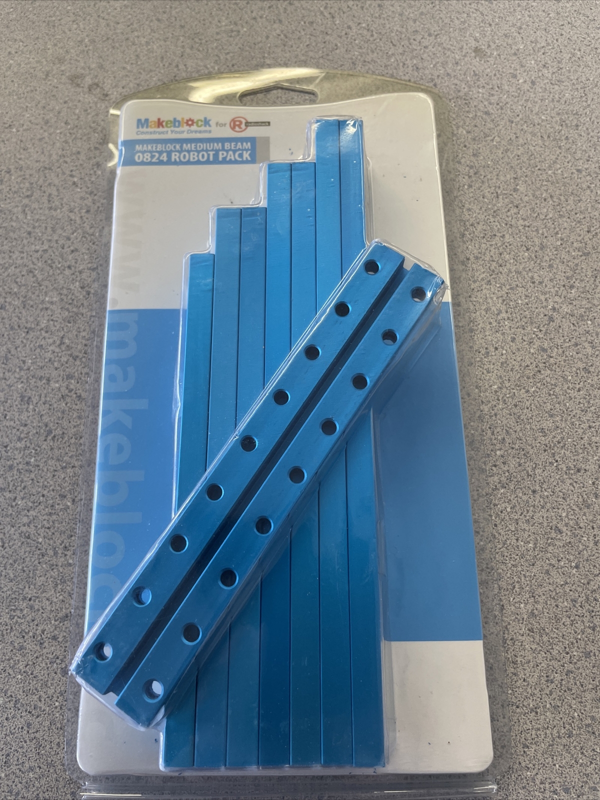Makeblock Medium Beam Kit *** 8 Individual 0824 Beams Total 4 Sizes