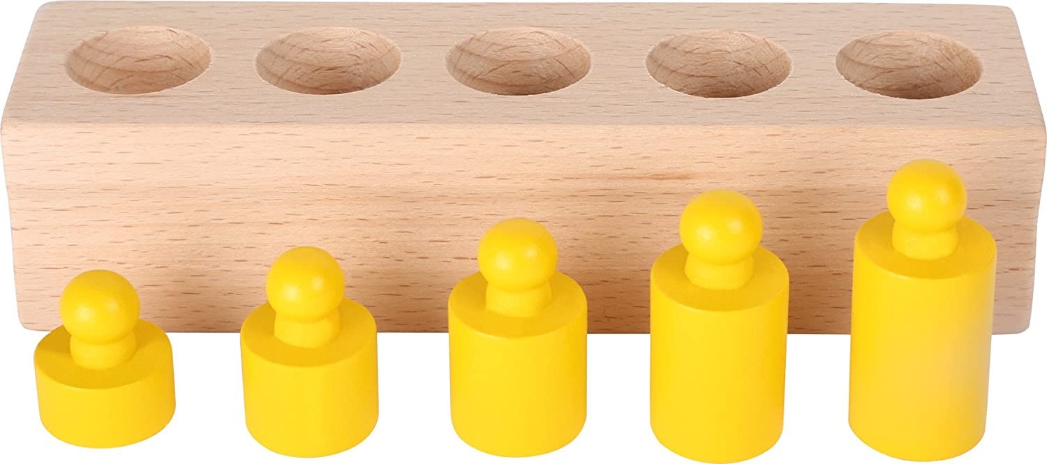 small foot 10525 colour and shape sorter made of wood, with wooden parts and row