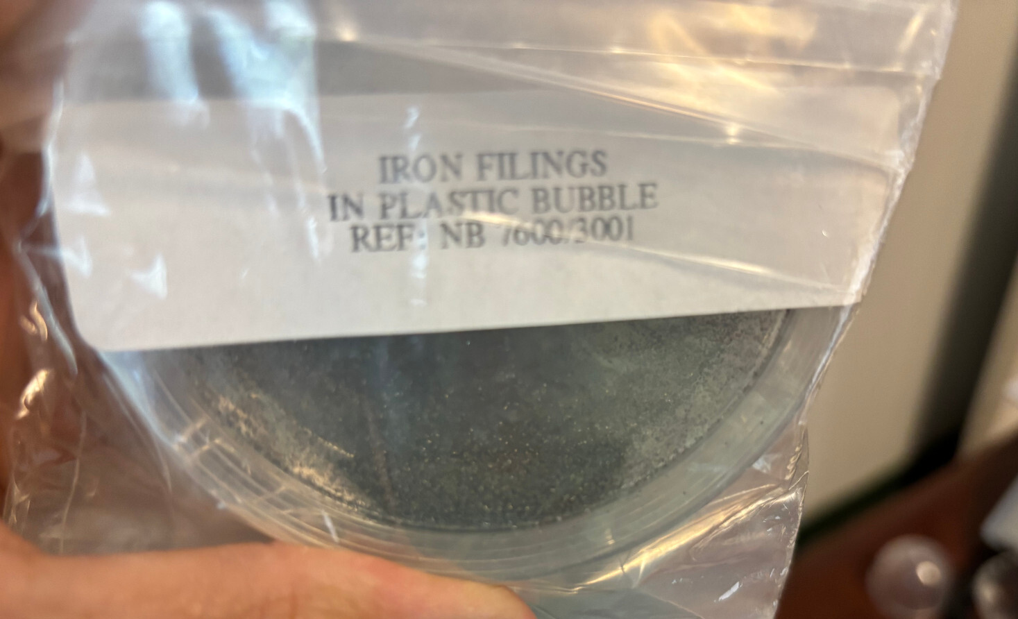 Environments Encased Iron Filings in Plastic Bubble Set of 6 – New in Package