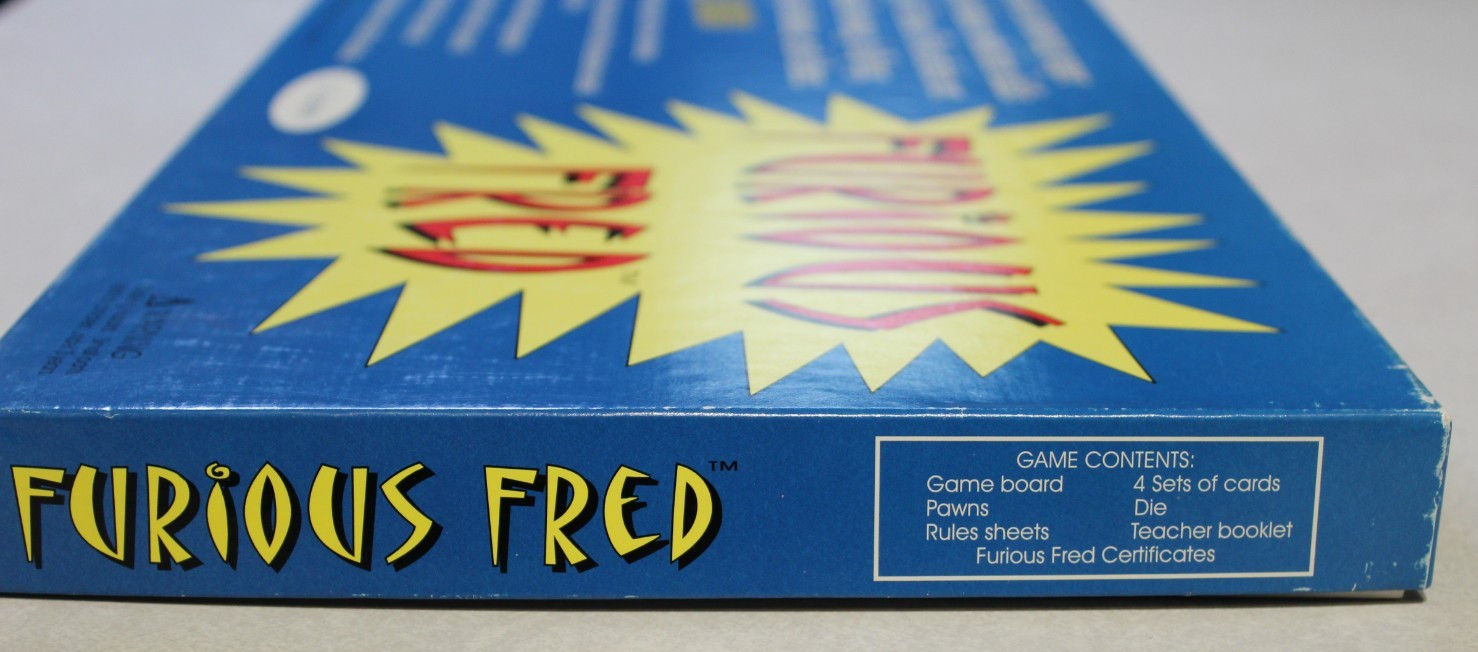 Homeschool Franklin Learning System Furious Fred Gr 2-5 Interactive Board Game