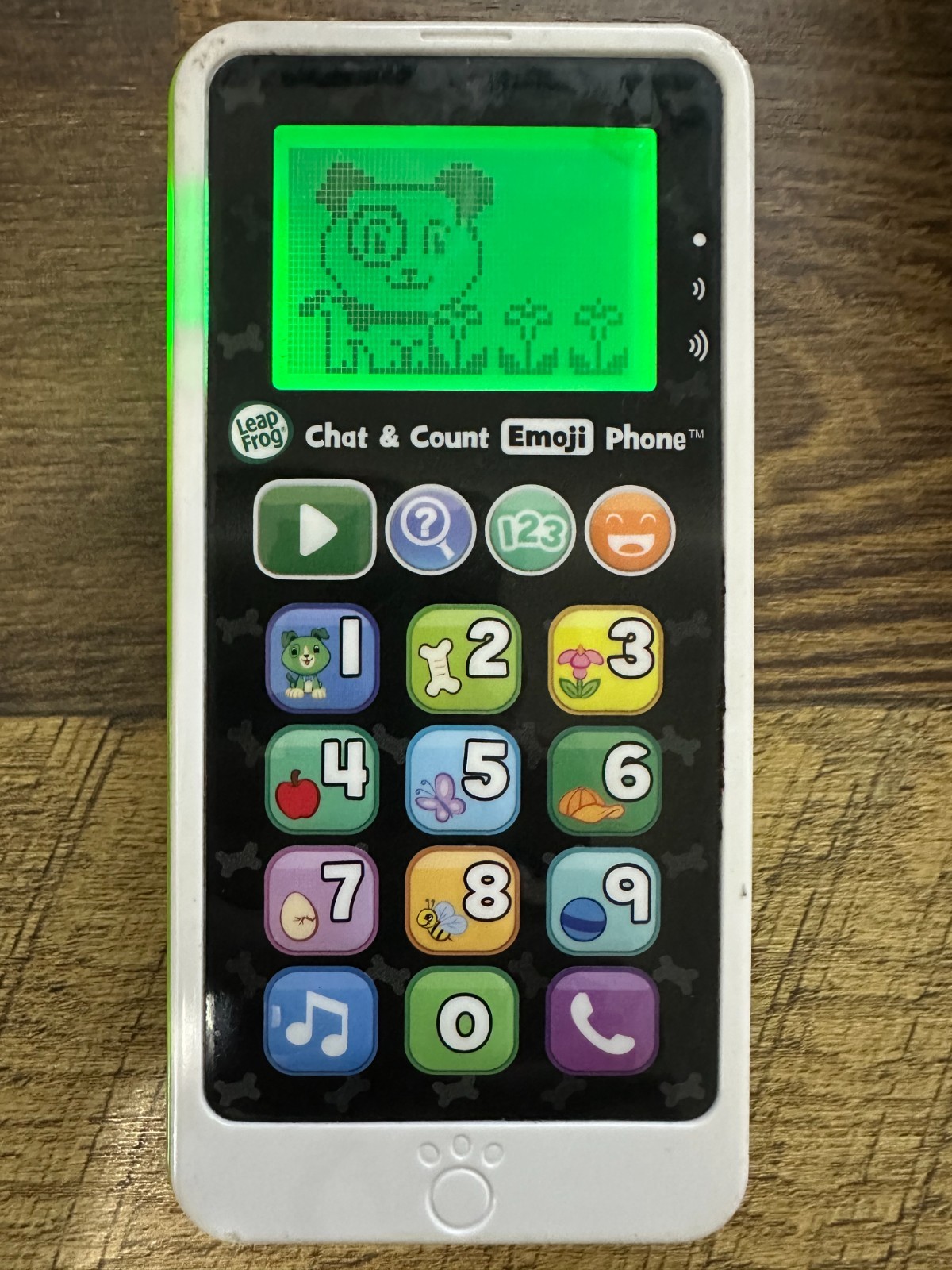 Leap Frog Chat & Count Emoji Phone, Green (2023)