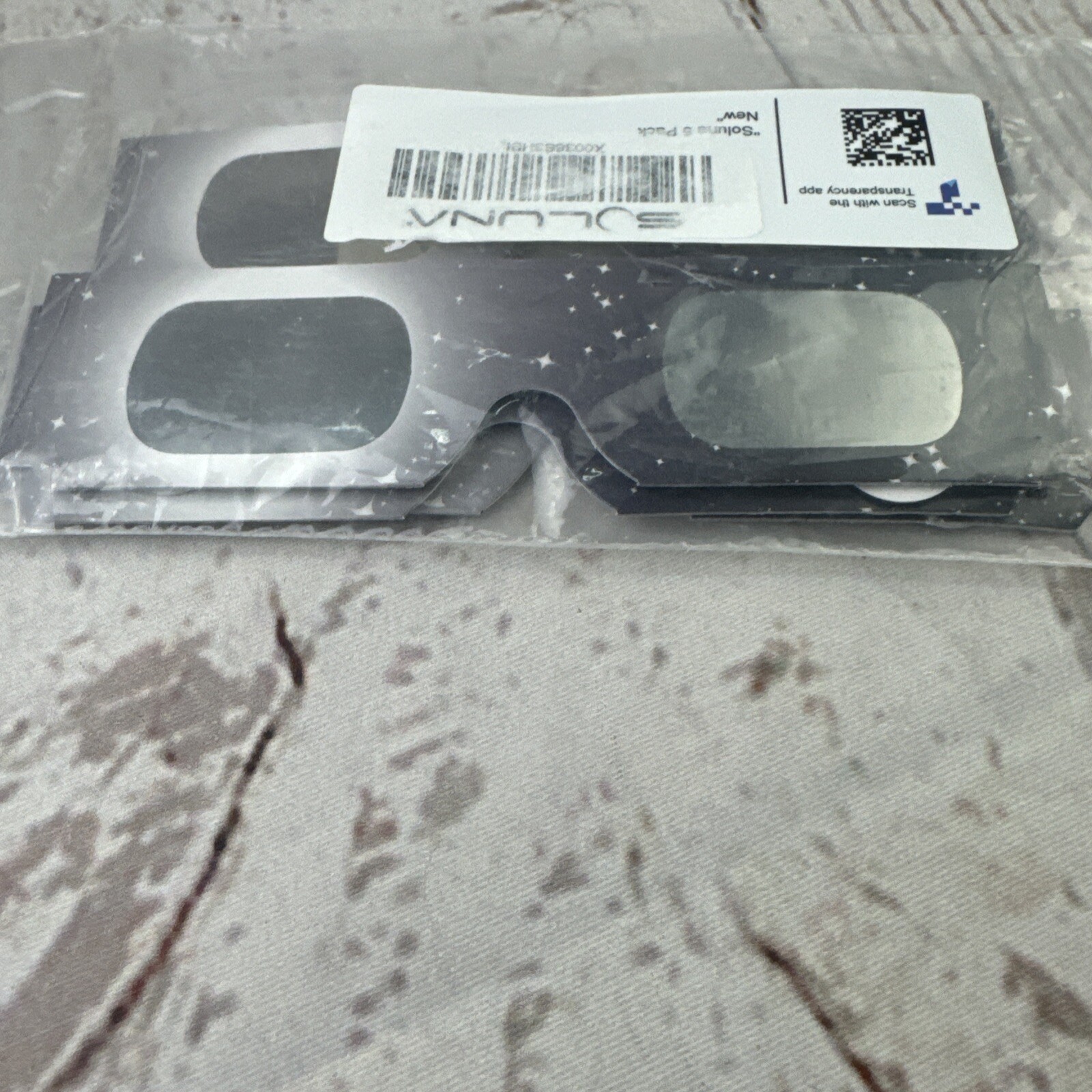 Solar Eclipse Glasses AAS Approved 2024 CE ISO Certified Safe Sun Viewing 5 Pack