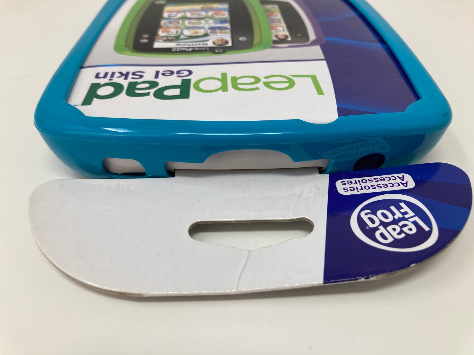 LeapFrog LeapPad 2 Gel Skin, Teal Blue Protective Cover 2012 NOS