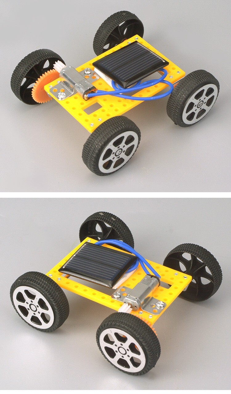 DIY STEM Toys Solar Cart Kit for Kids 8-16 Years Old