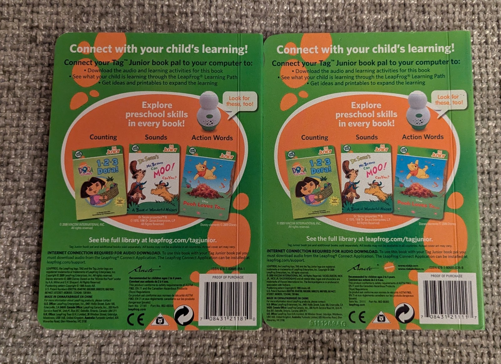 Leap Frog Tag Junior Reader wtih 12 Books – TESTED & WORKS w/ Disney & More!