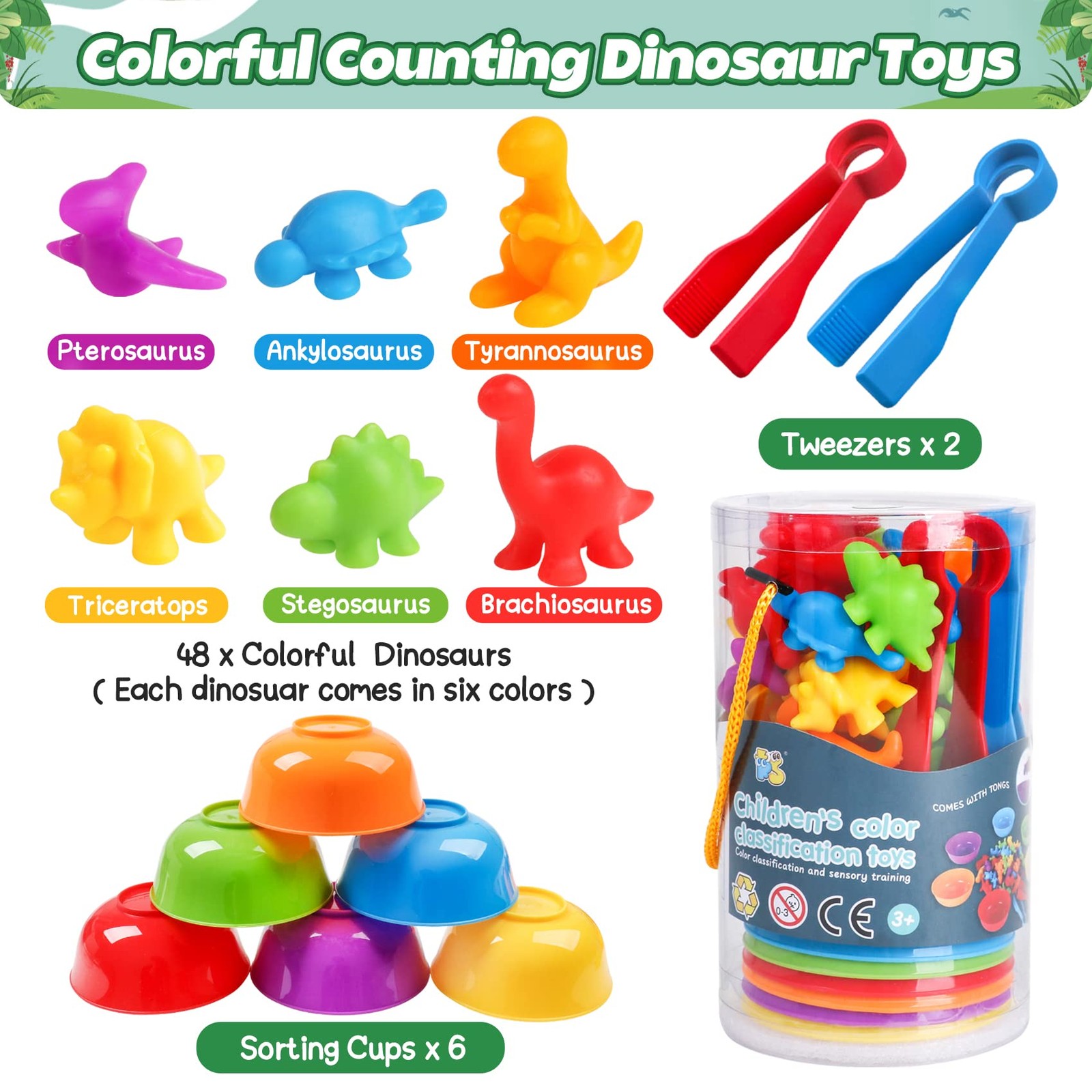 Educational Learning Toys for Kids 3 4 5 6 Years Old Boys Girls Birthday Gifts