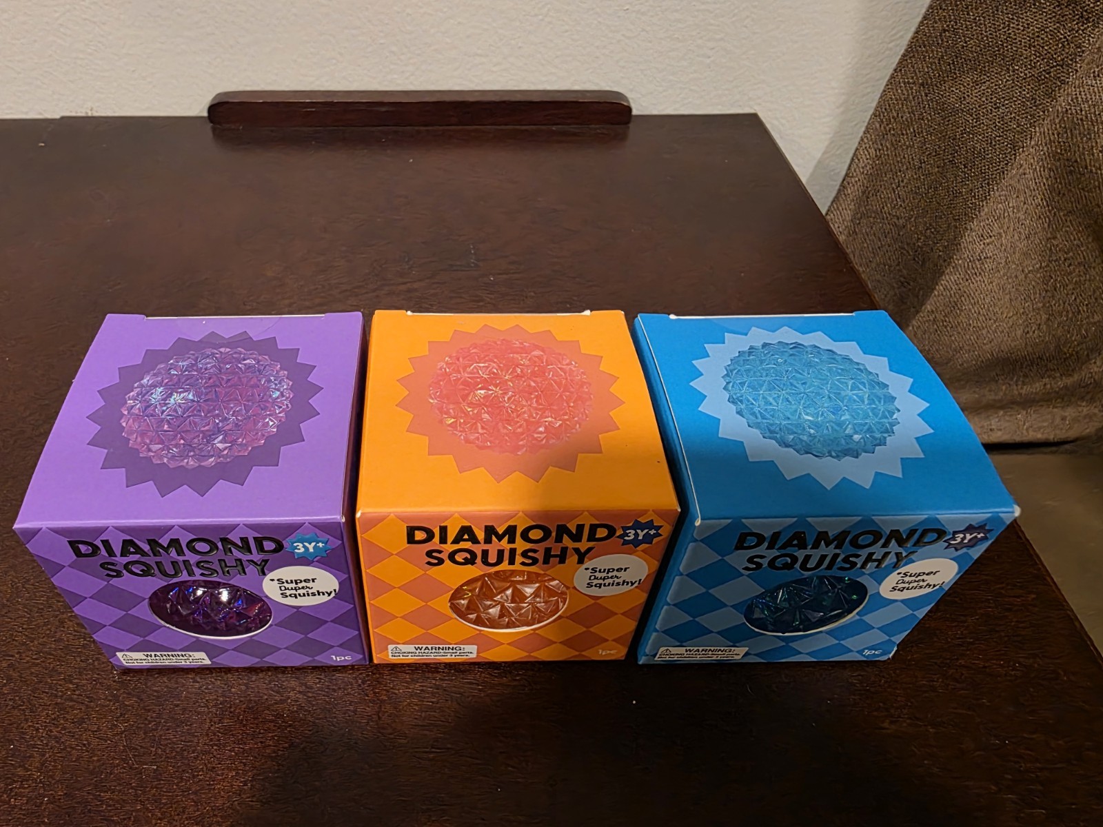 J’adore Diamond Target Squishy Lot Purple, Orange, Blue (like neehdoh) 🔥