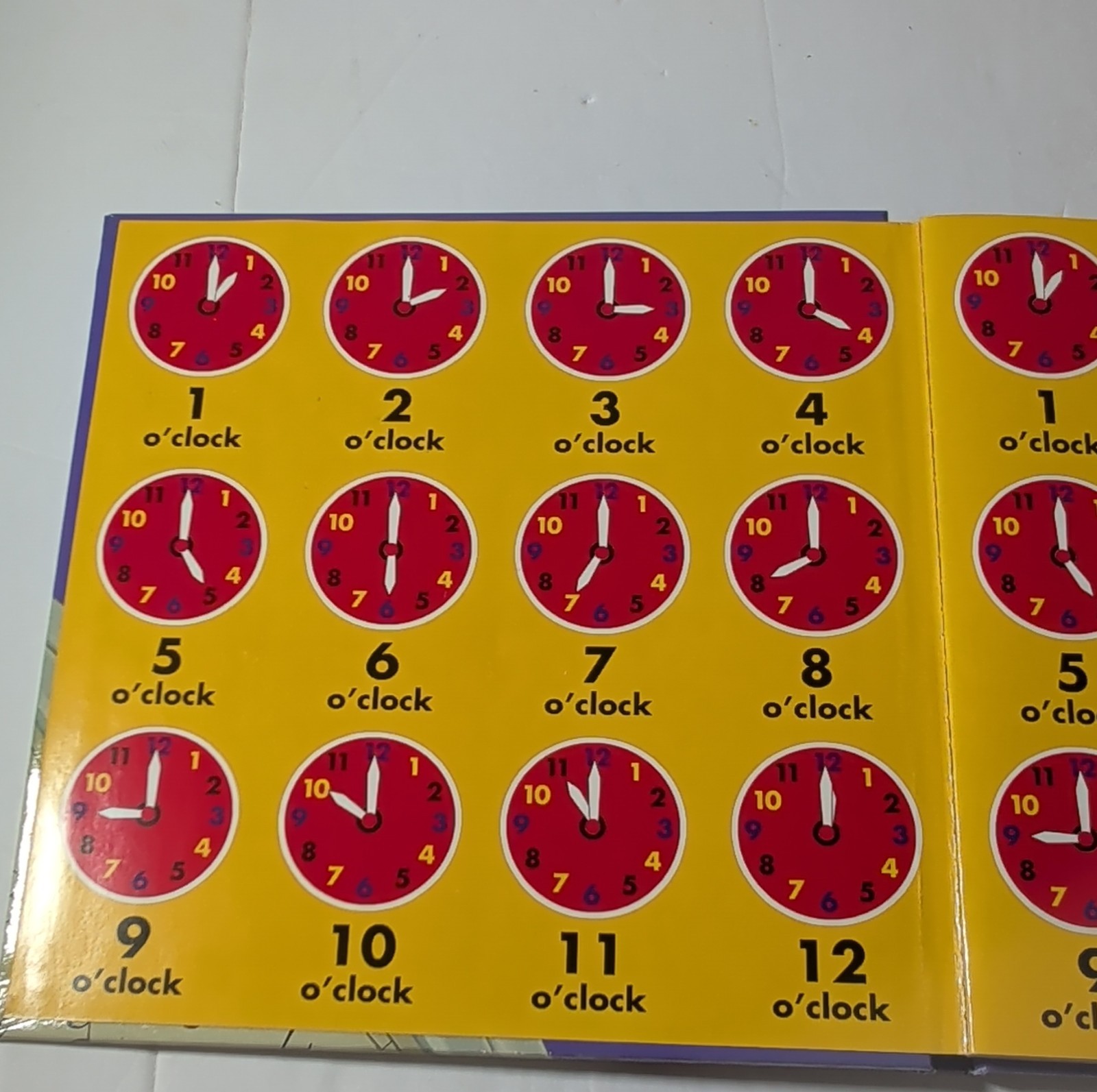 Priddy Bicknell Lift-the-Flap Time Book with Teaching Clock for Ages 1-4 Years