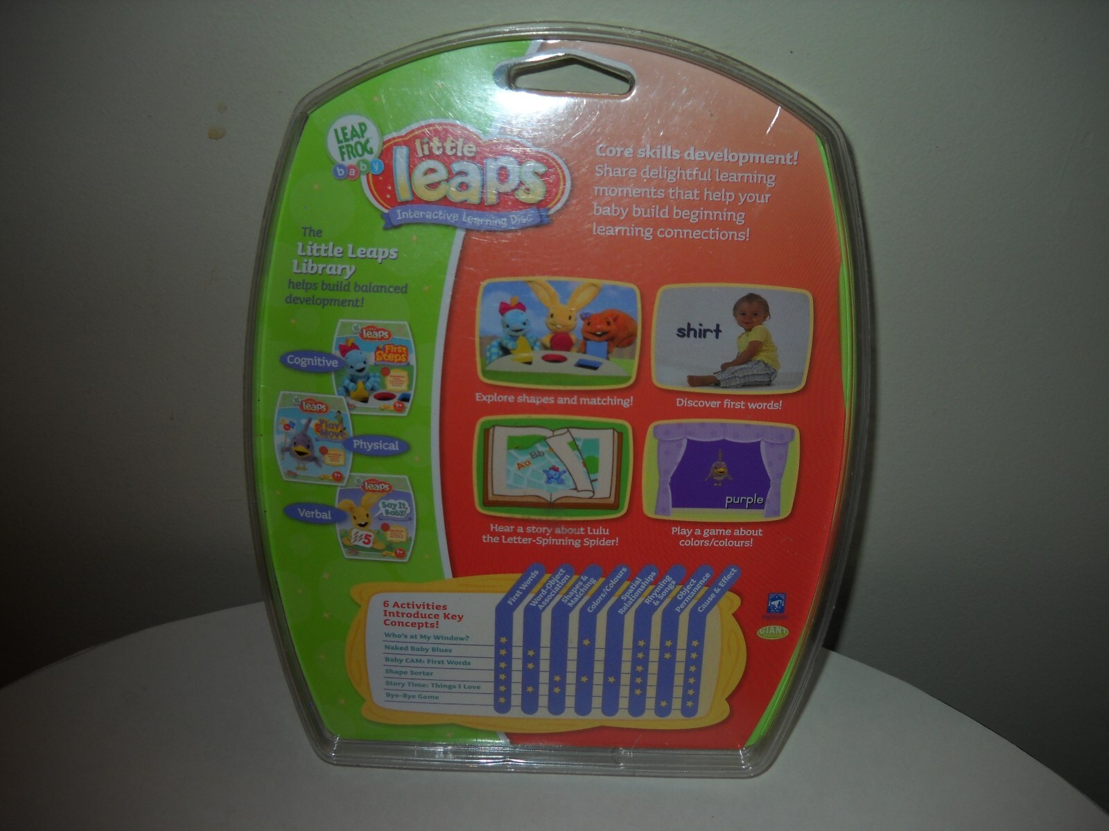 3 Leap Frog Baby Little Leaps: Play & Move,First Steps Creative Baby NEW