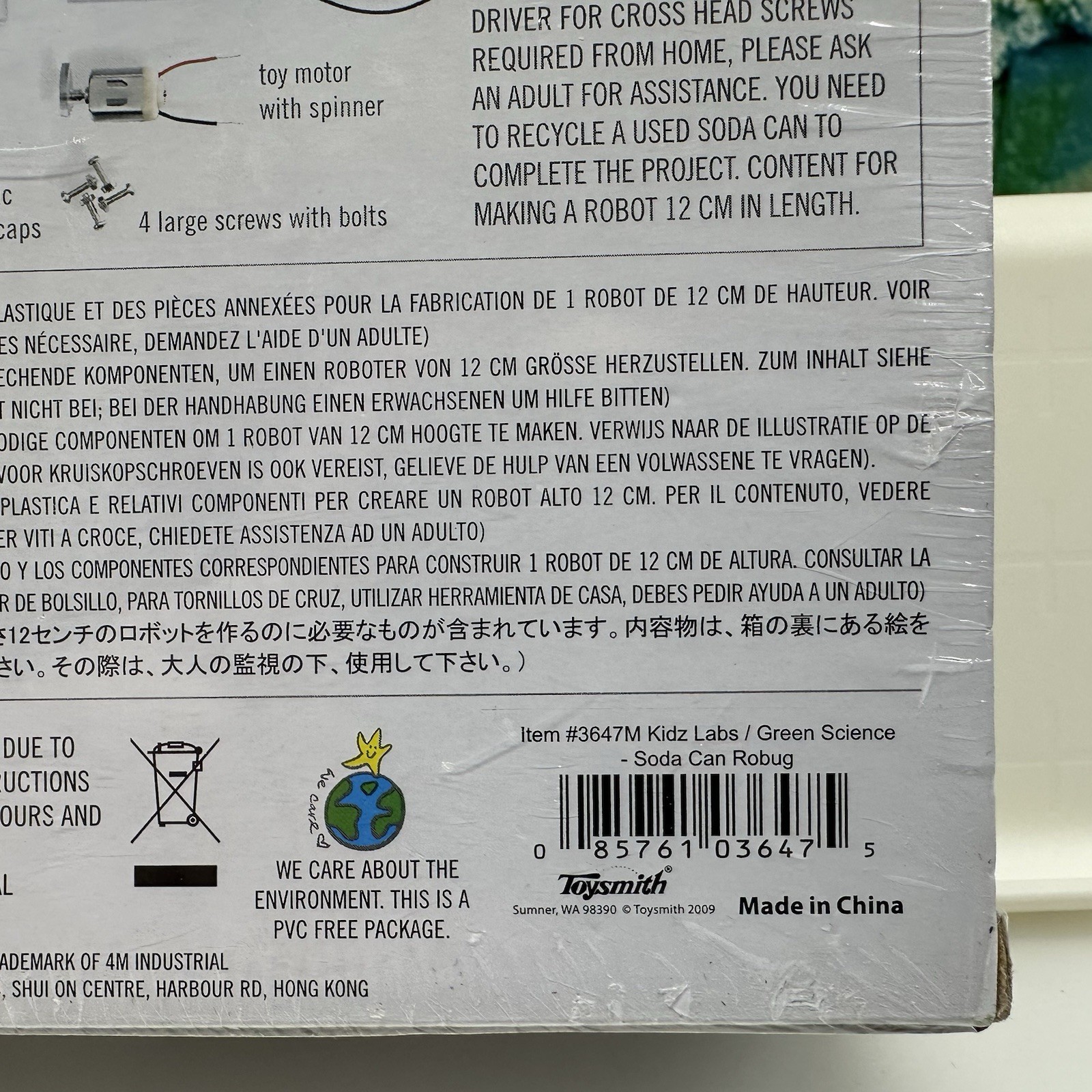 Kidz Robotix Green Science 4M STEAM Building Kits Learn Homeschool Science 3 NEW