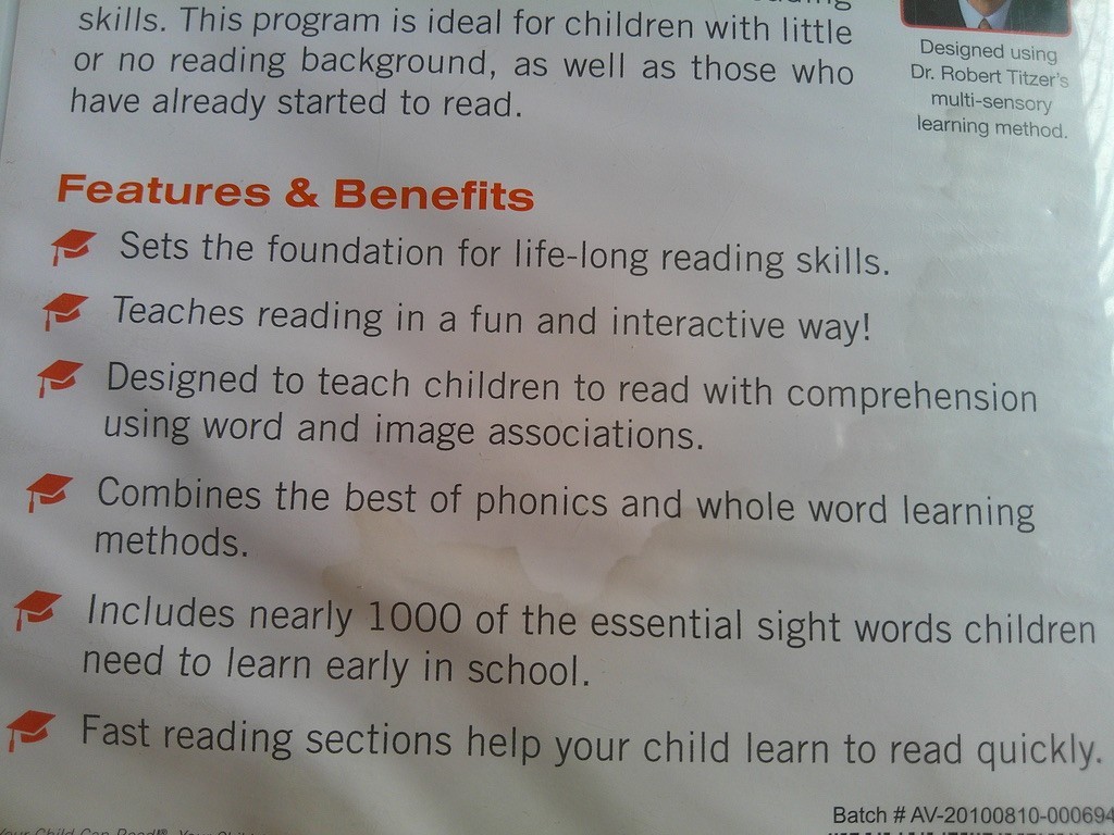 Your Child Can Read! 5 DVD Set by Robert Titzer ~ Reading System Developing
