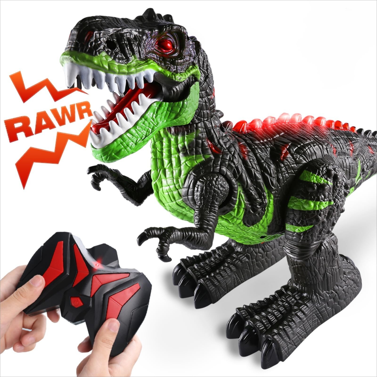 Remote Controlled Large Dinosaur Toy for Boys 3 4 5 6 7 8 Years, Lifelike Tyr…