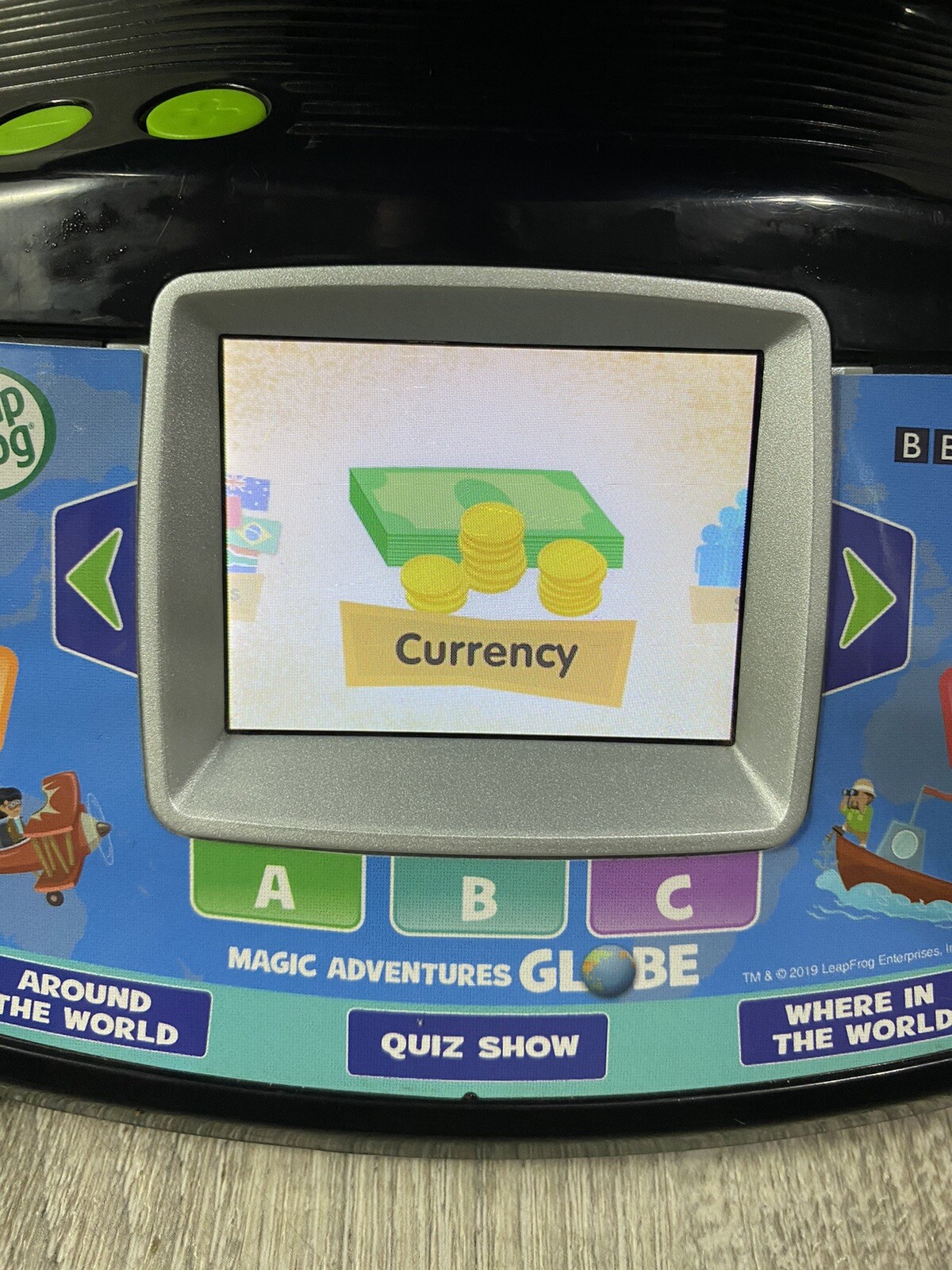 LeapFrog Magic Adventures Globe 2.8″ Video Screen BBC Videos Interactive Games