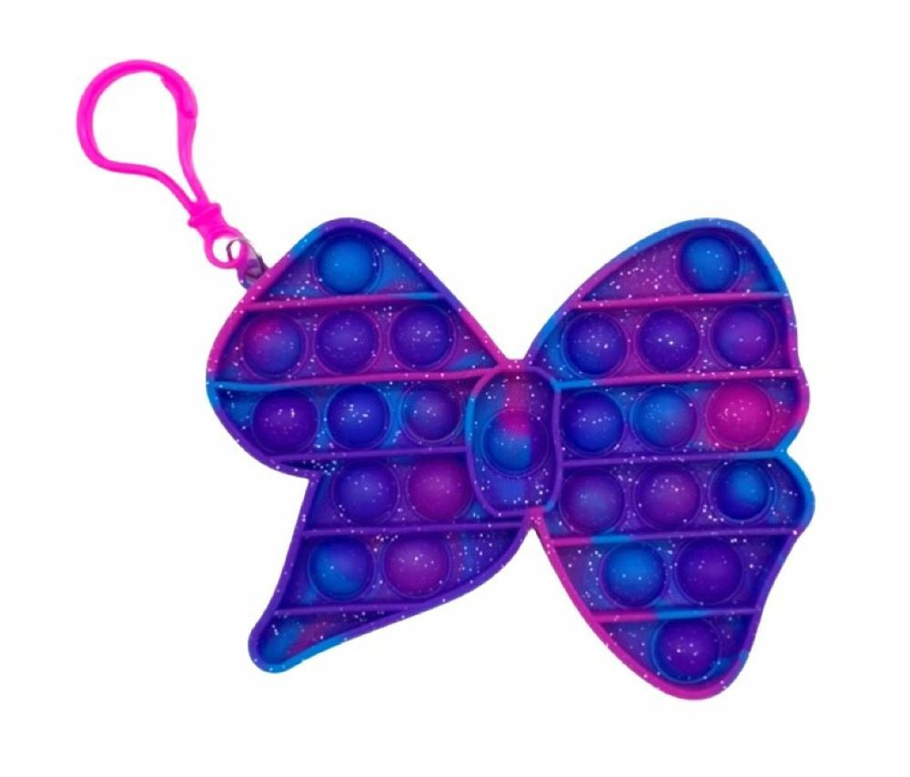 JoJo Siwa Push Pop Pop Bubble Fidget Toy, Silicone Squeeze Sensory Tools to