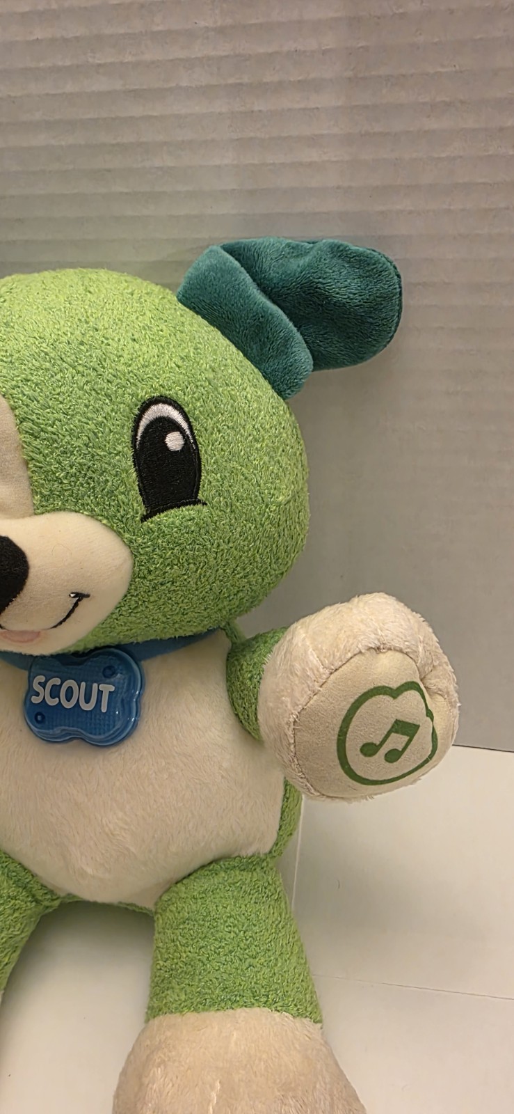 Leap Frog Interactive Learning My Pal Scout Plush Talking Puppy Dog WORKS EUC