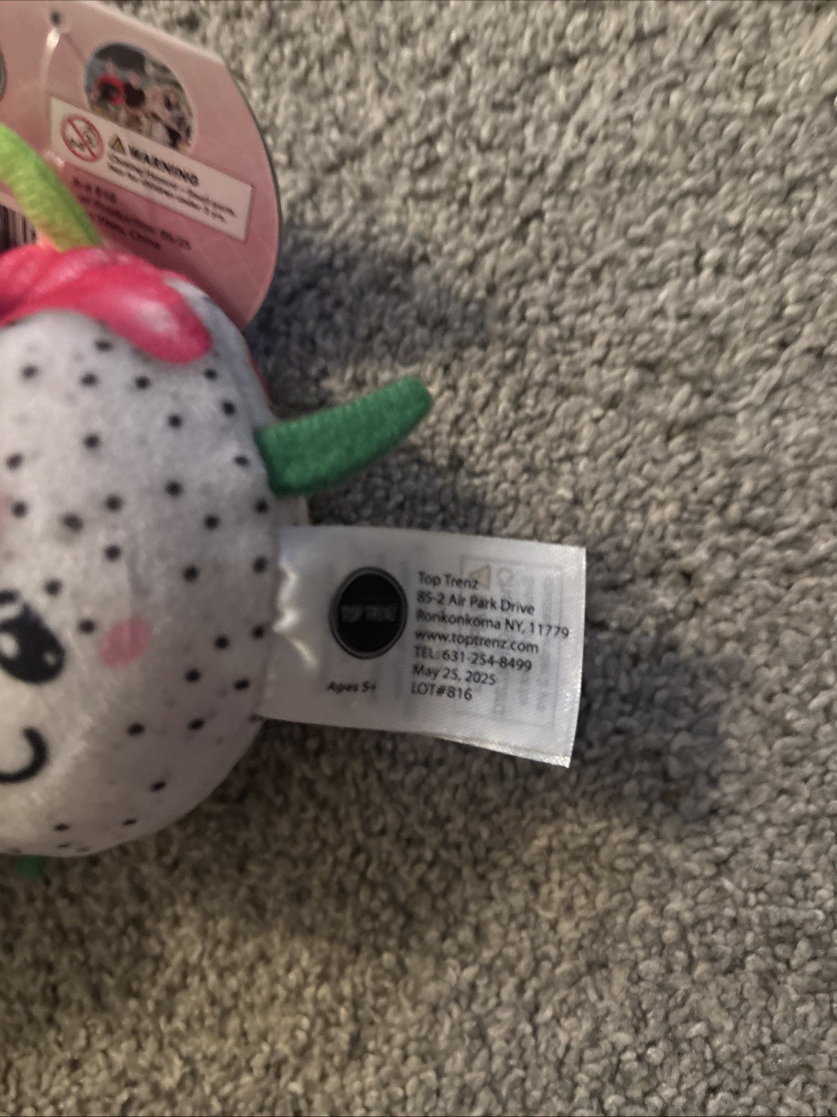 Squishy Dragon Fruit Top Trenz With Soft Cover