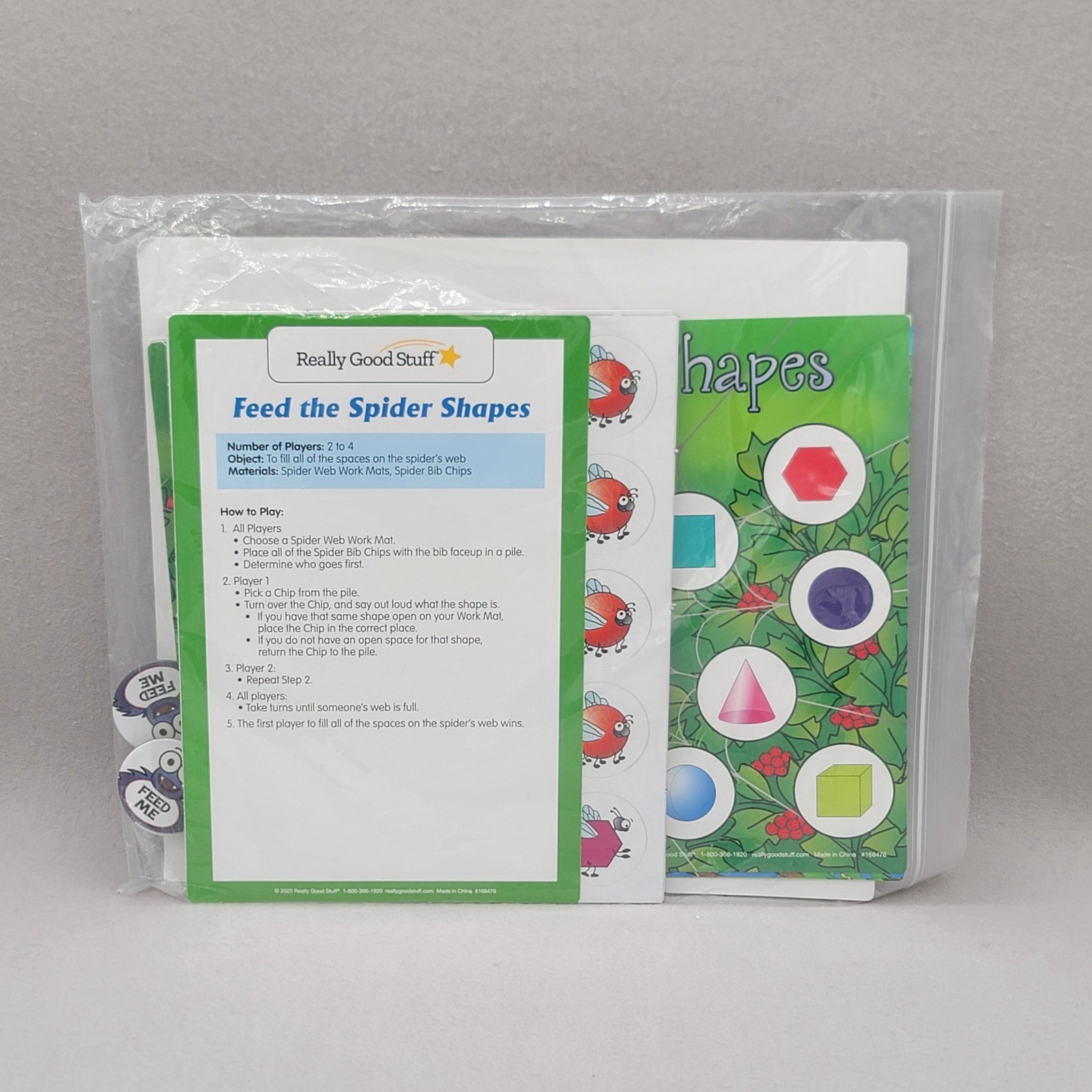 Really Good Stuff Learning Success Activity Kit Ages 6+ Sight Words Math Shapes