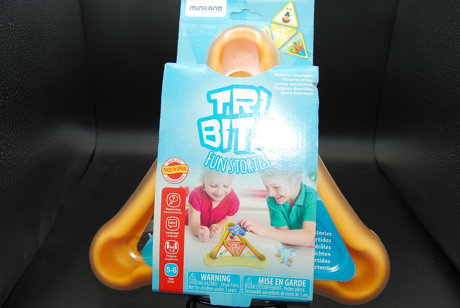 Tri-Bits Fun Stories, Multi-Color -Miniland Educational 32001 NEW for KIDS!