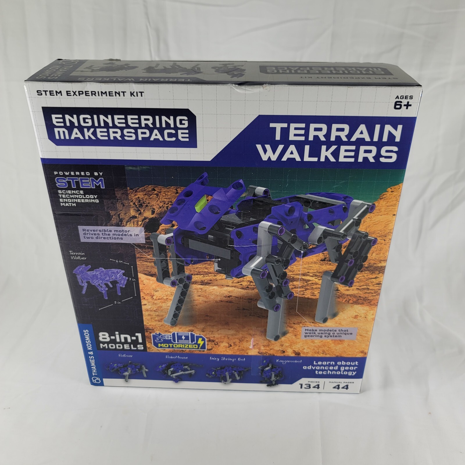 NEW Thames & Kosmos Engineering Makerspace Terrain Walkers Science Building Kit