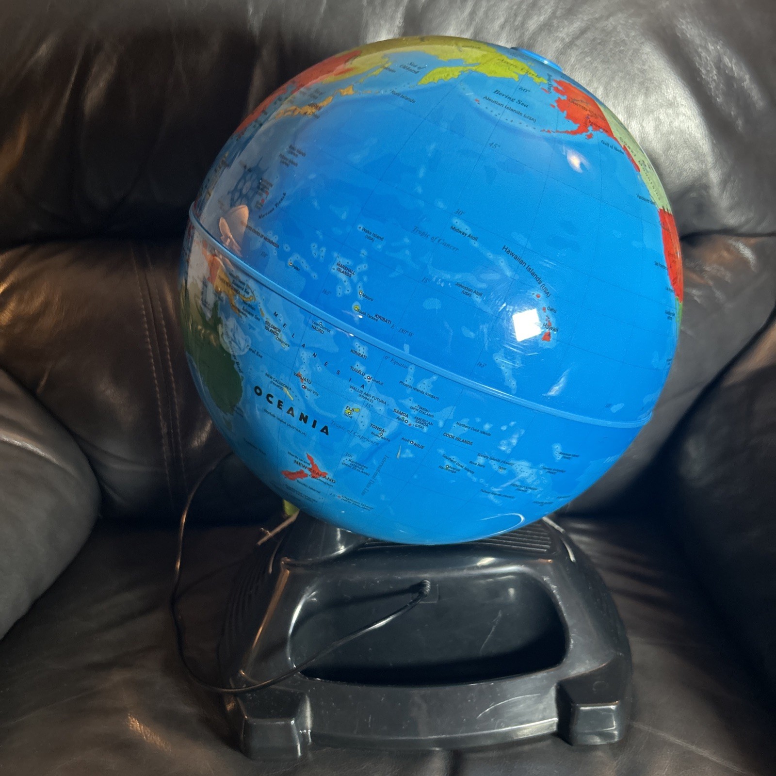 Leapfrog BBC Magic Adventures World Globe (Tested, Works) 2.8 Inch Screen