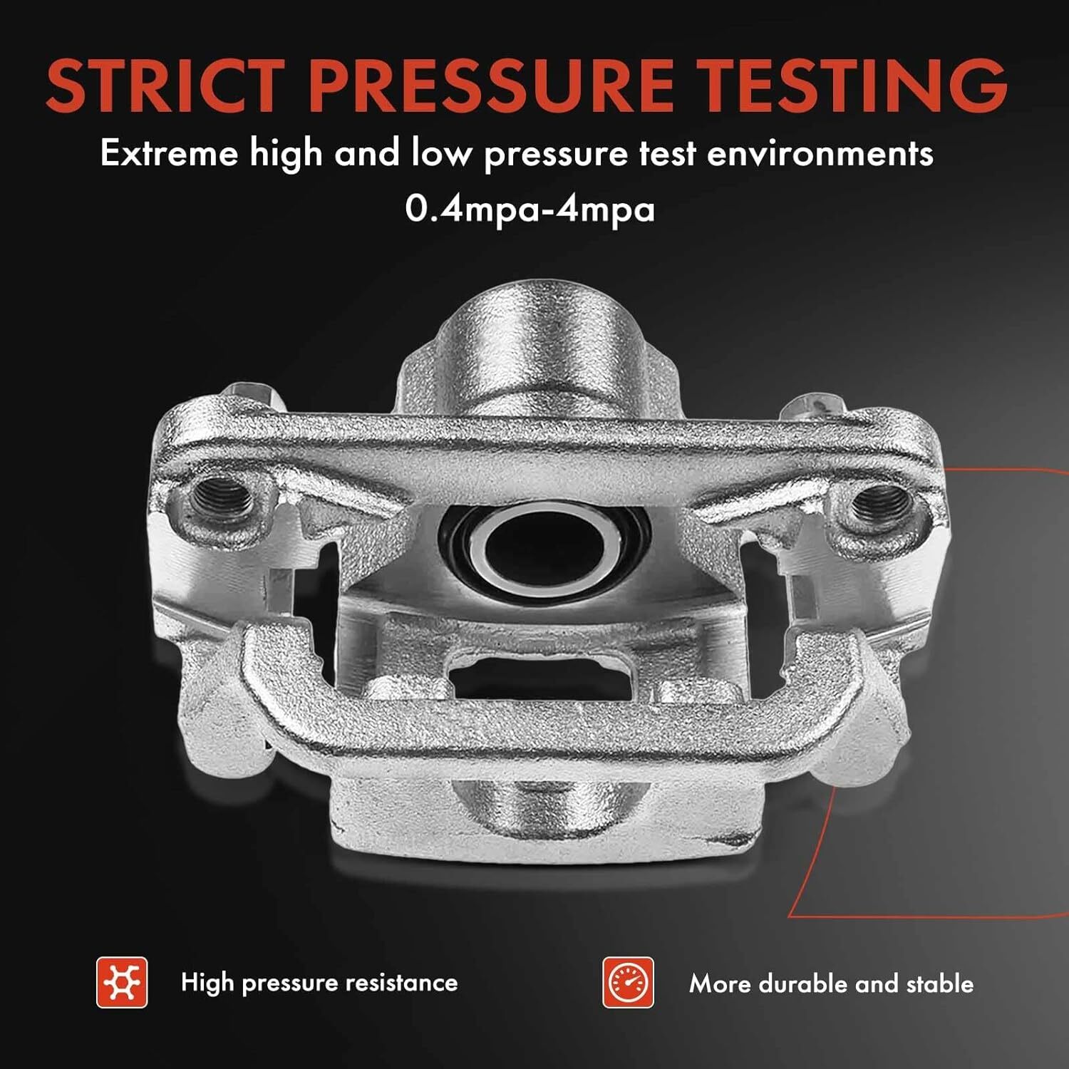 Rear Driver and Passenger Side APM Disc Brake Caliper Assembly with