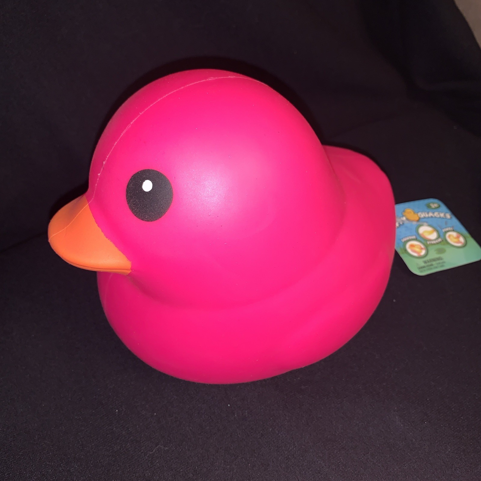 New Tiktok Viral Jumbo Squishy Duck Bright Pink Laffy Quacks 5″ Stretch 3+