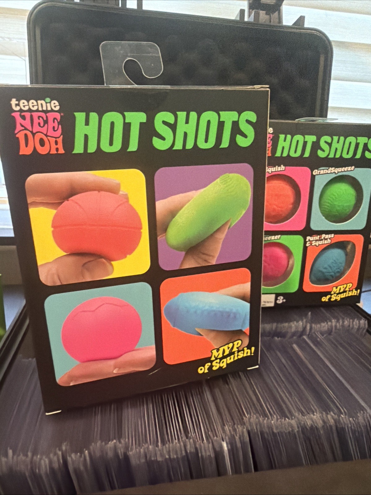 Teenie NeeDoh Hot Shots Squish Pack Set Of 2 ( Authentic NeeDoh )