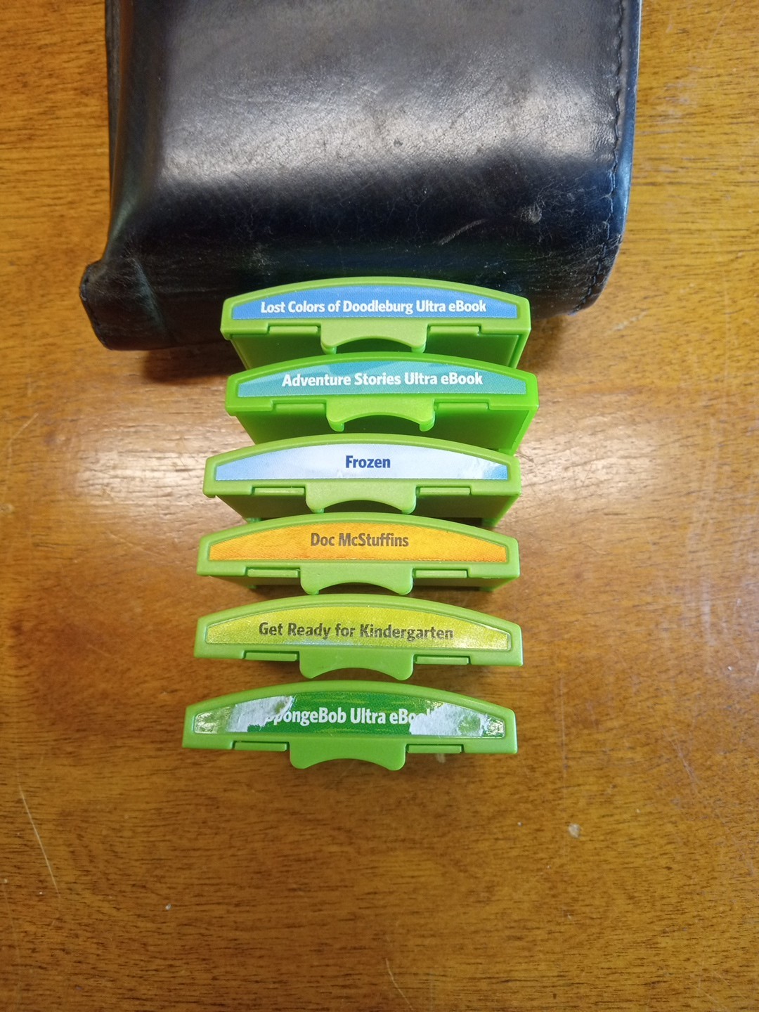 LEAPFROG LEAPPAD CARTRIDGES/ 6 TOTAL/SEE PICS FOR TITLES/ FREE SHIP