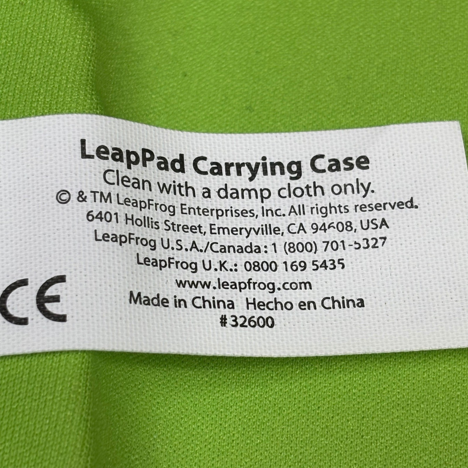LeapFrog LeapPad Explorer Accessories Case Skin 6 Games Stylus No Tablet Green
