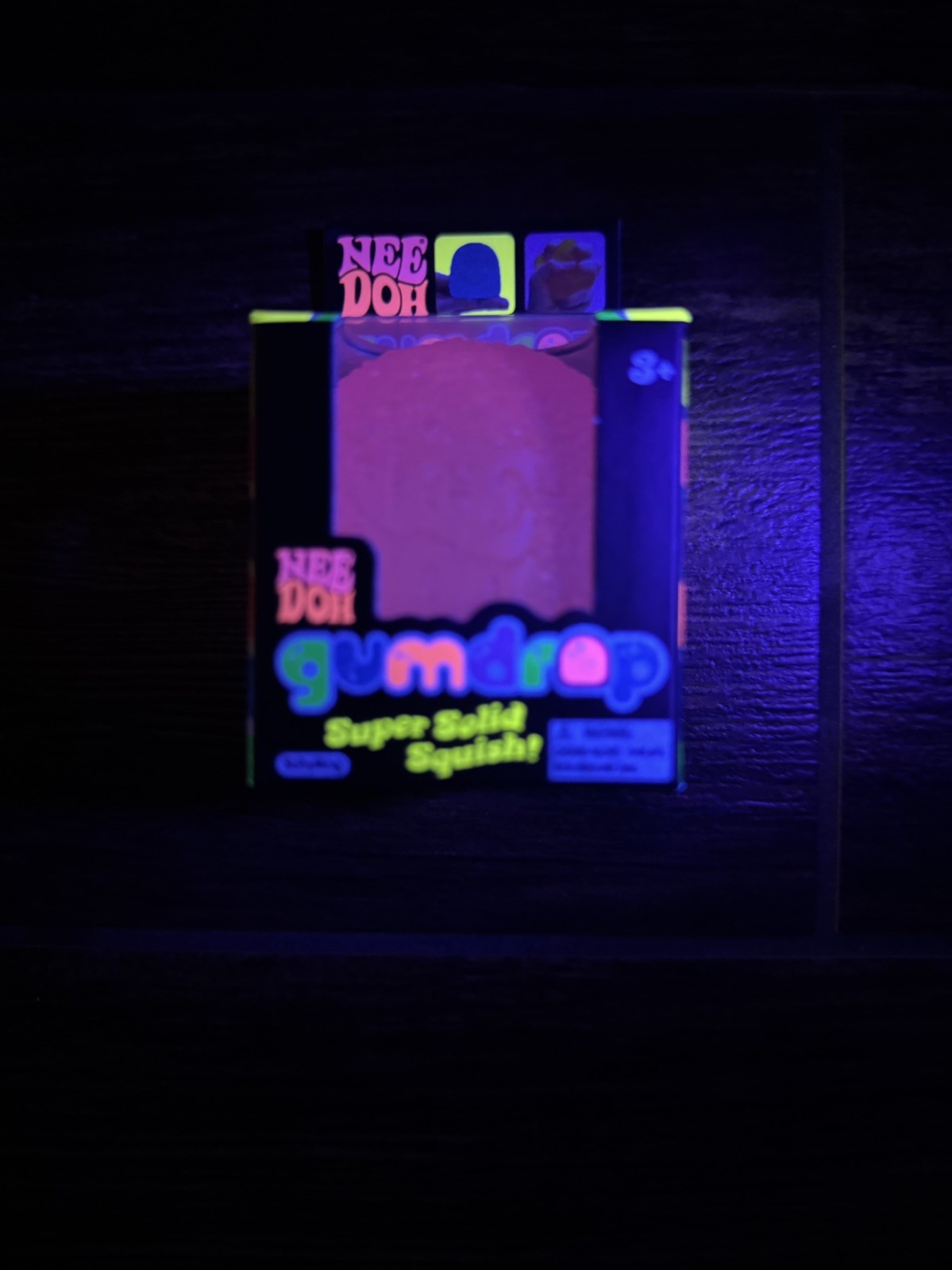 Schylling PINK NeeDoh Gumdrop Super Solid Squish. nee doh gum drop